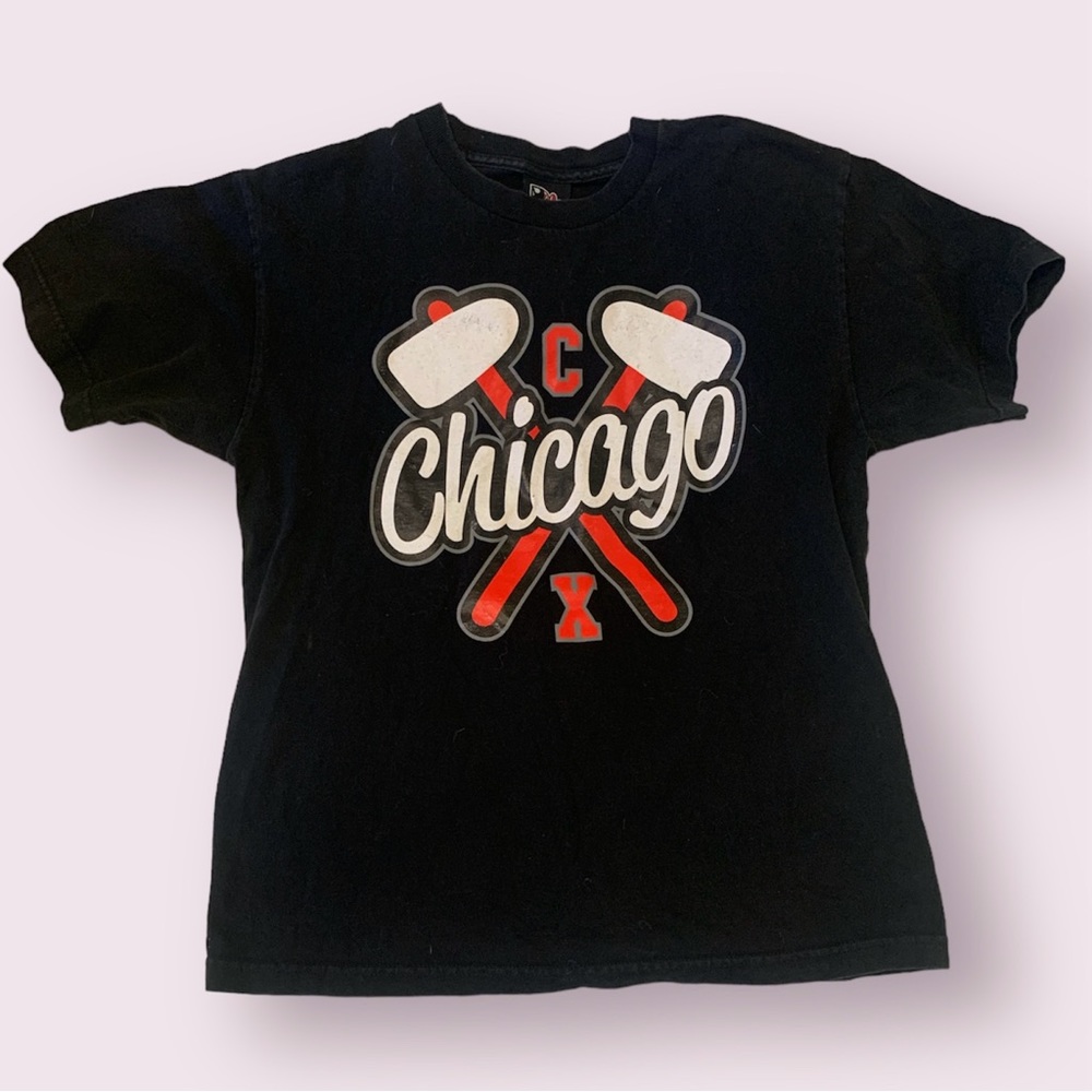 VTG Chicago BlackHawks Hockey T-shirt